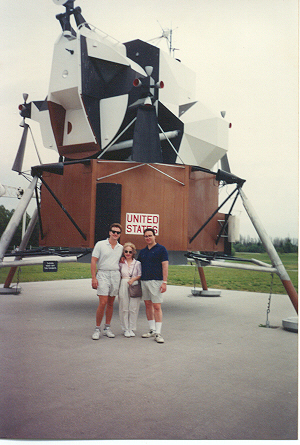 Brother Jeff, Mom, & Art