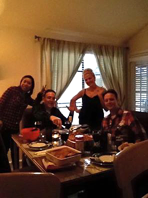 Suzette, Art, Traci, Jeff - Christmas 2014